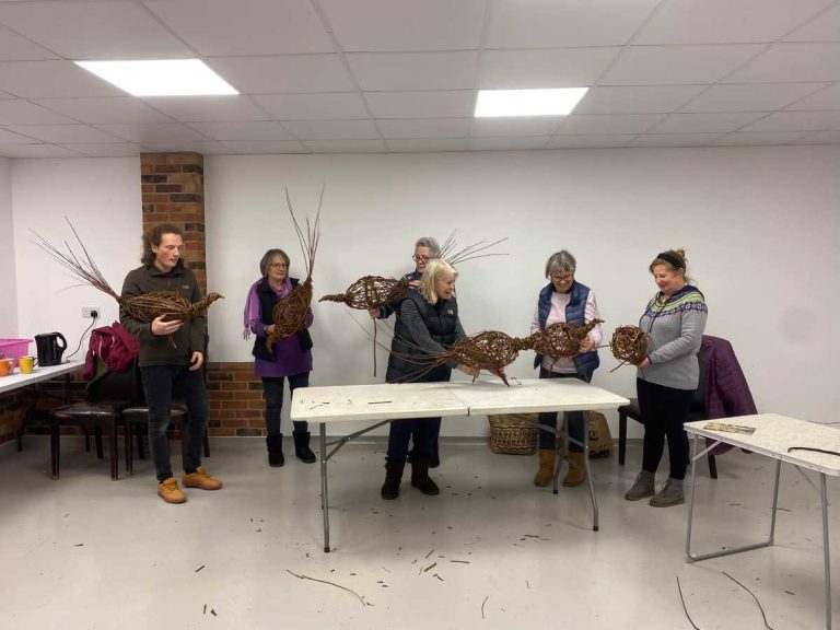 Gallery showing groups and their creations